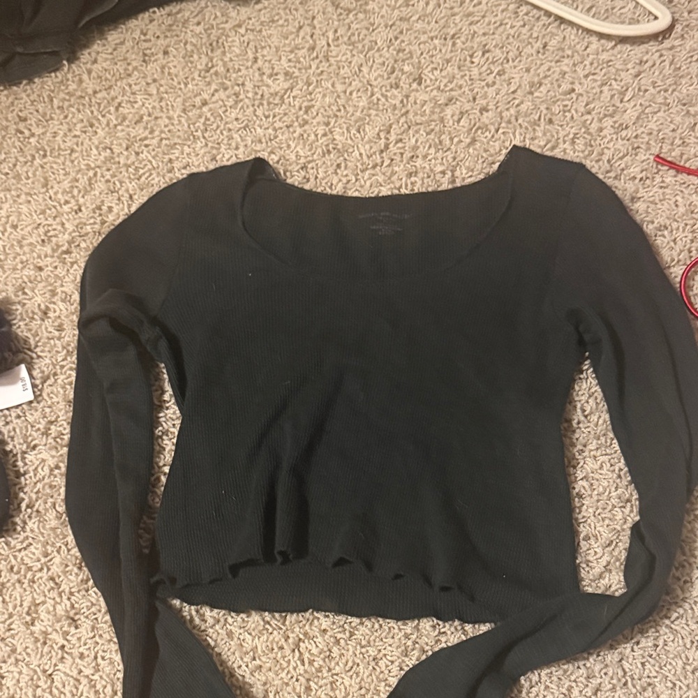 Brandy Melville black Long Sleeve Top